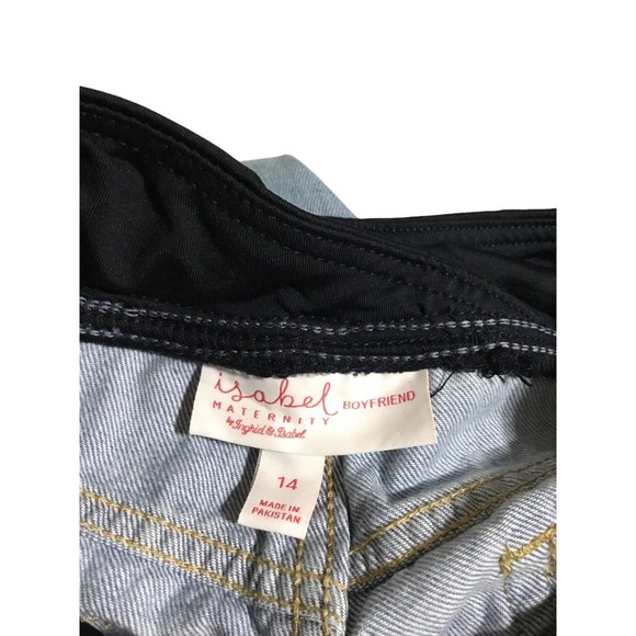 Isabel Maternity Boyfriend Jeans Size 14 NWT - Picture 5 of 9
